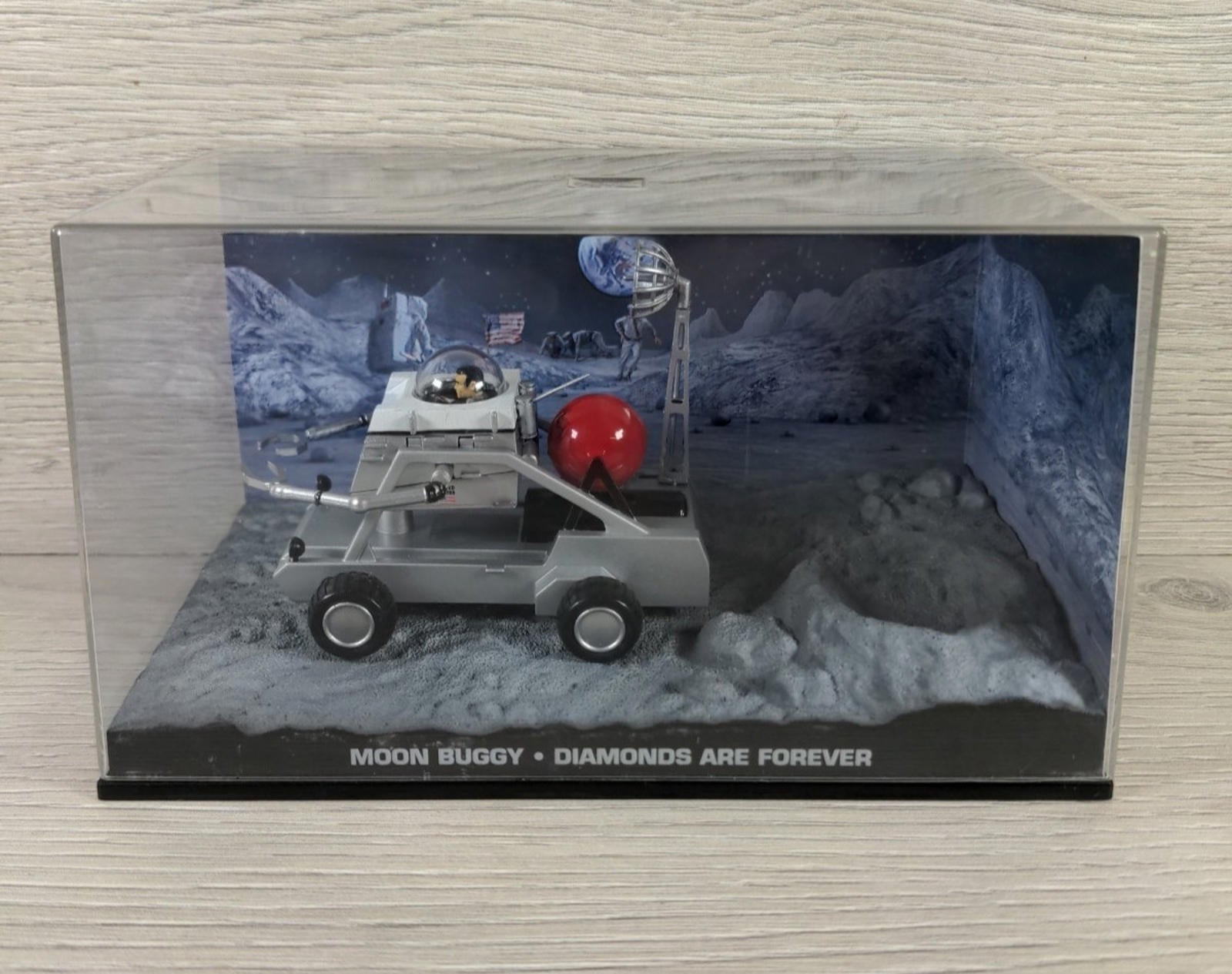 Eaglemoss James Bond 007 Moon Buggy Diecast Scale Model Diamonds Are Forever