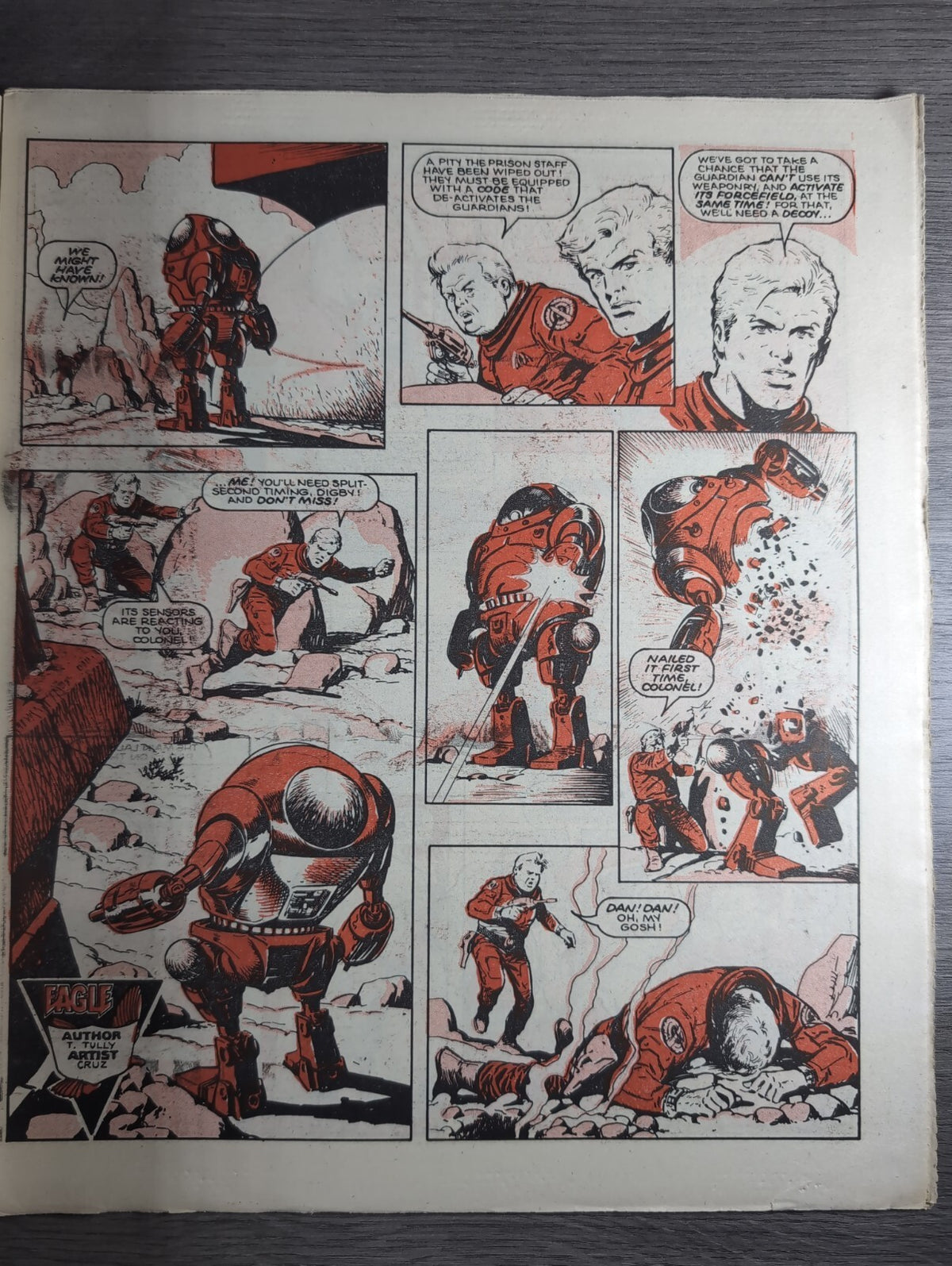 Eagle Comic Issue No. 241 1st November 1986 Vintage Retro UK Comic
