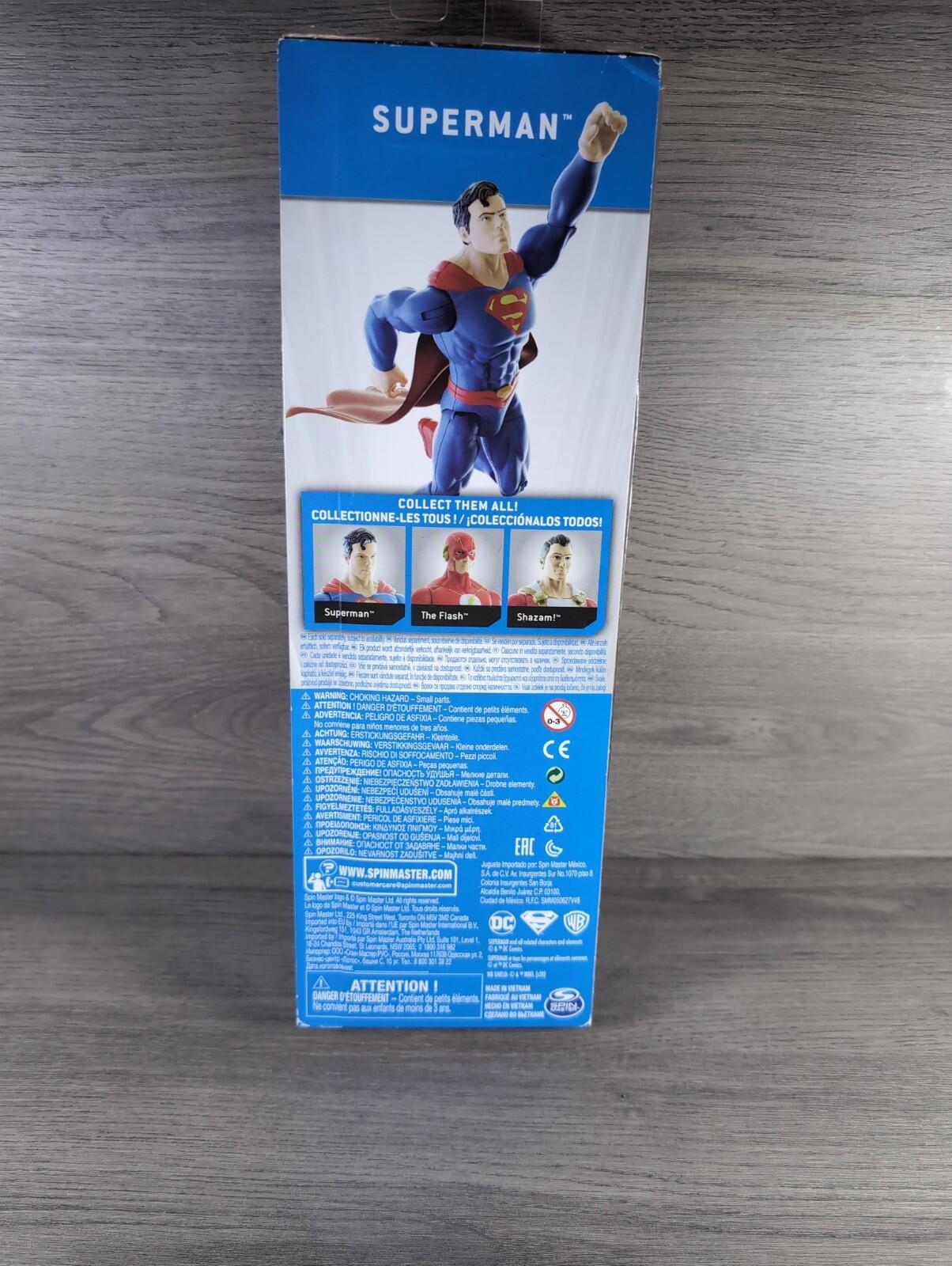 DC Comics Superman 12" Action Figure 1st Edition Superman Spin Master Toy