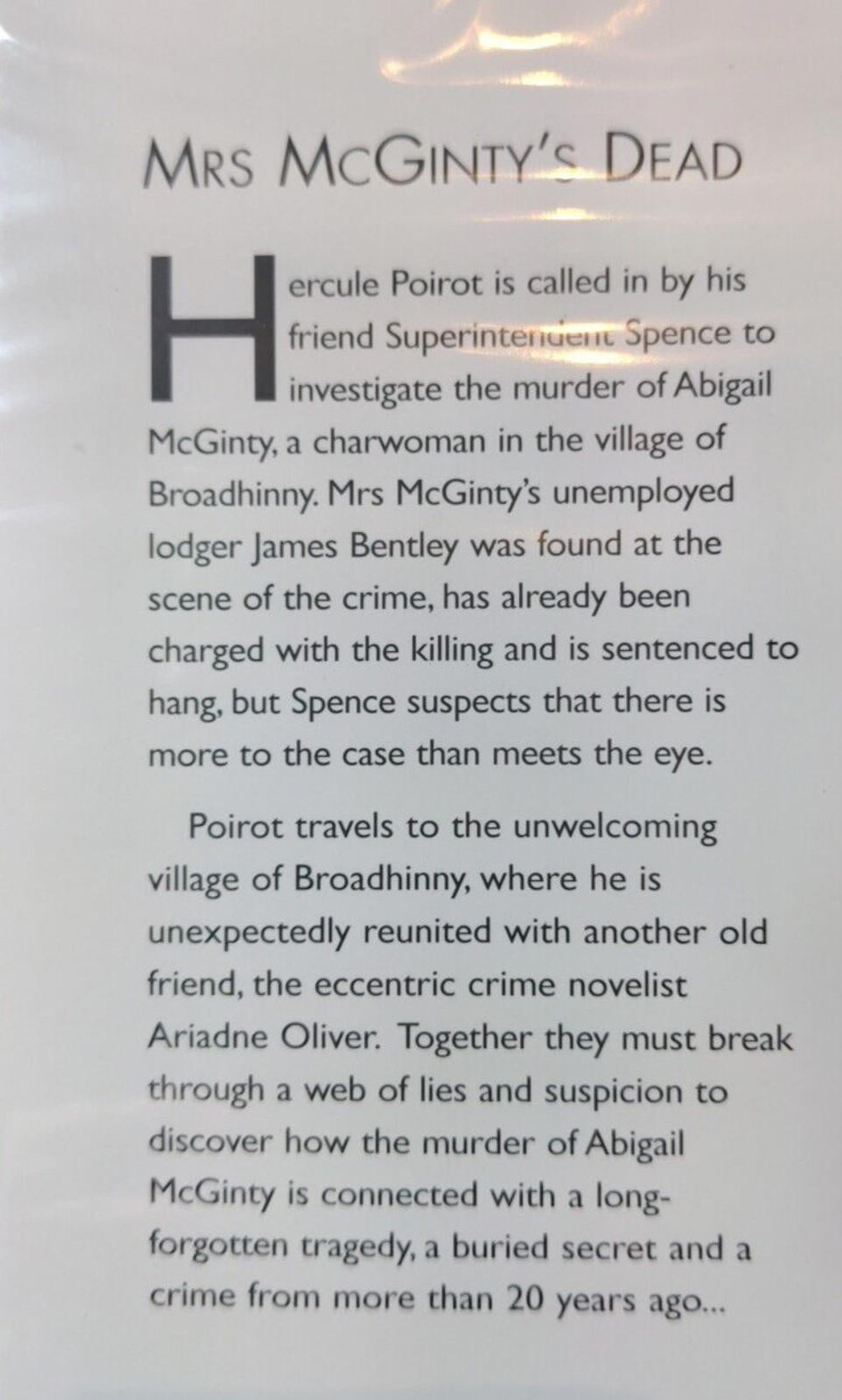 Agatha Christie The Film Collection DVD Mrs McGintys Dead Hercule Poirot - New