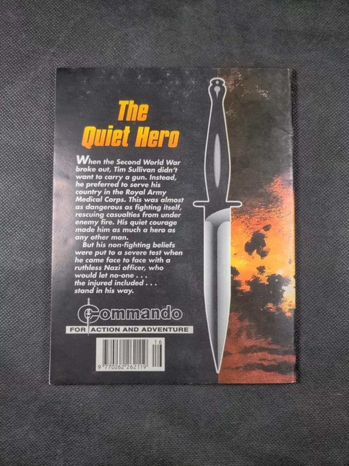 Commando Comic Issue Number 3649 The Quiet Hero