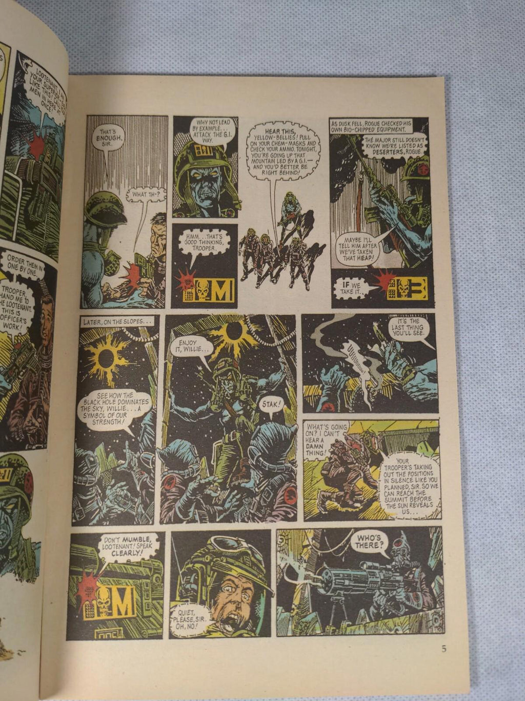 Rogue Trooper Issue 12 Quality Comics 1986 - Vintage Comic - Retrorama UK