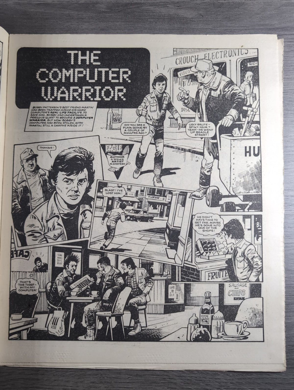 Eagle Comic Issue No. 211 5th April 1988 Vintage Retro UK Comic