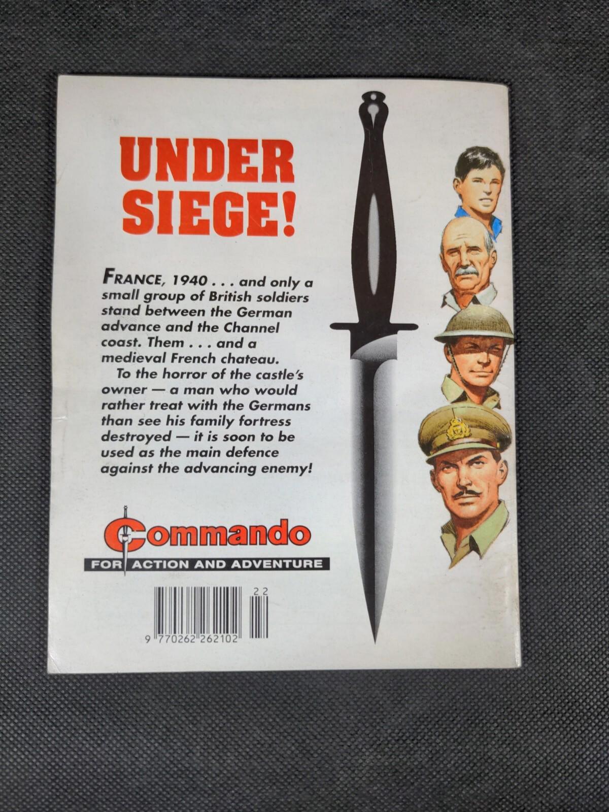 Commando Comic Issue Number 3481 Under Siege! - Retrorama UK