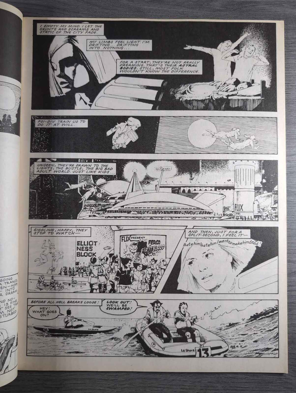2000AD Prog 640 Featuring Judge Dread Comic 19th Aug 1989 Vintage Retro Comic