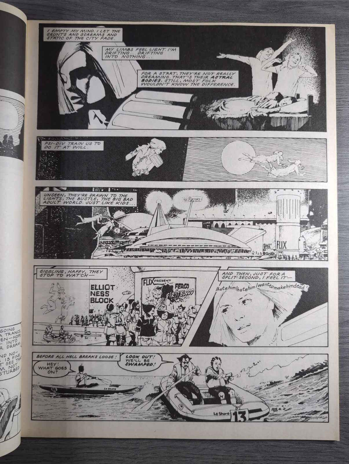 2000AD Prog 640 Featuring Judge Dread Comic 19th Aug 1989 Vintage Retro Comic