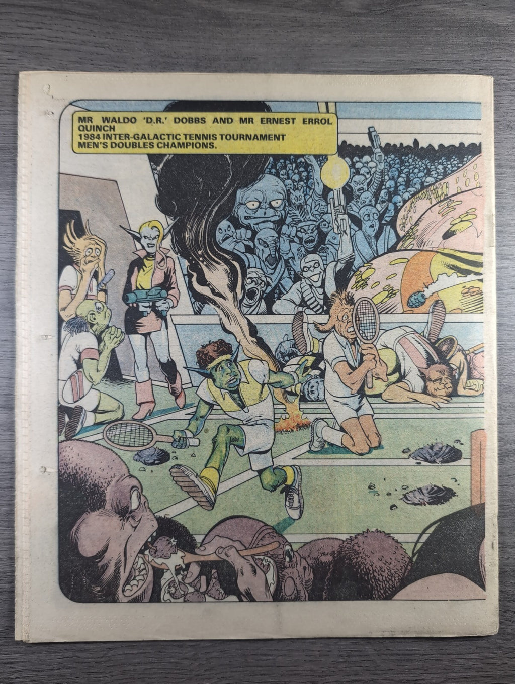 2000AD Prog 376 Featuring Judge Dredd Comic 7th July 1984 Vintage Retro Comic