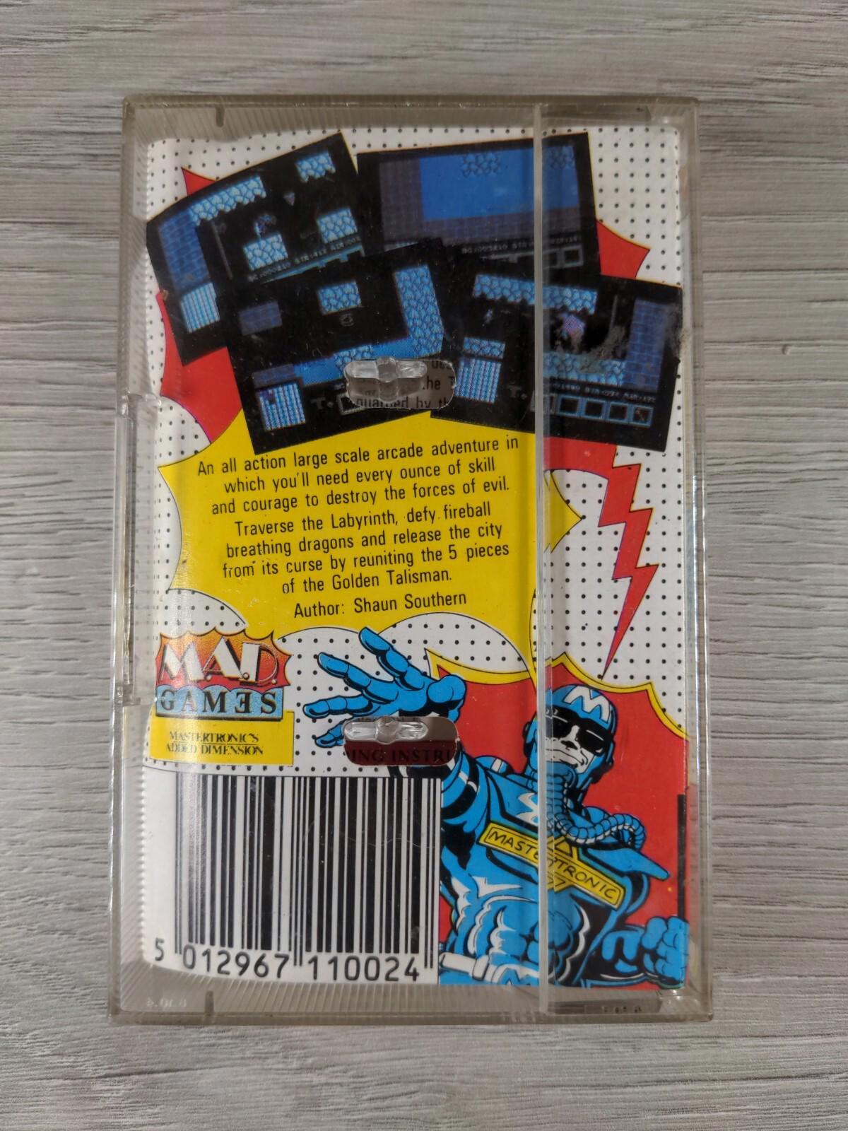 Hero Of The Golden Talisman Commodore 64 C64 Game Cassette - Tested & Working