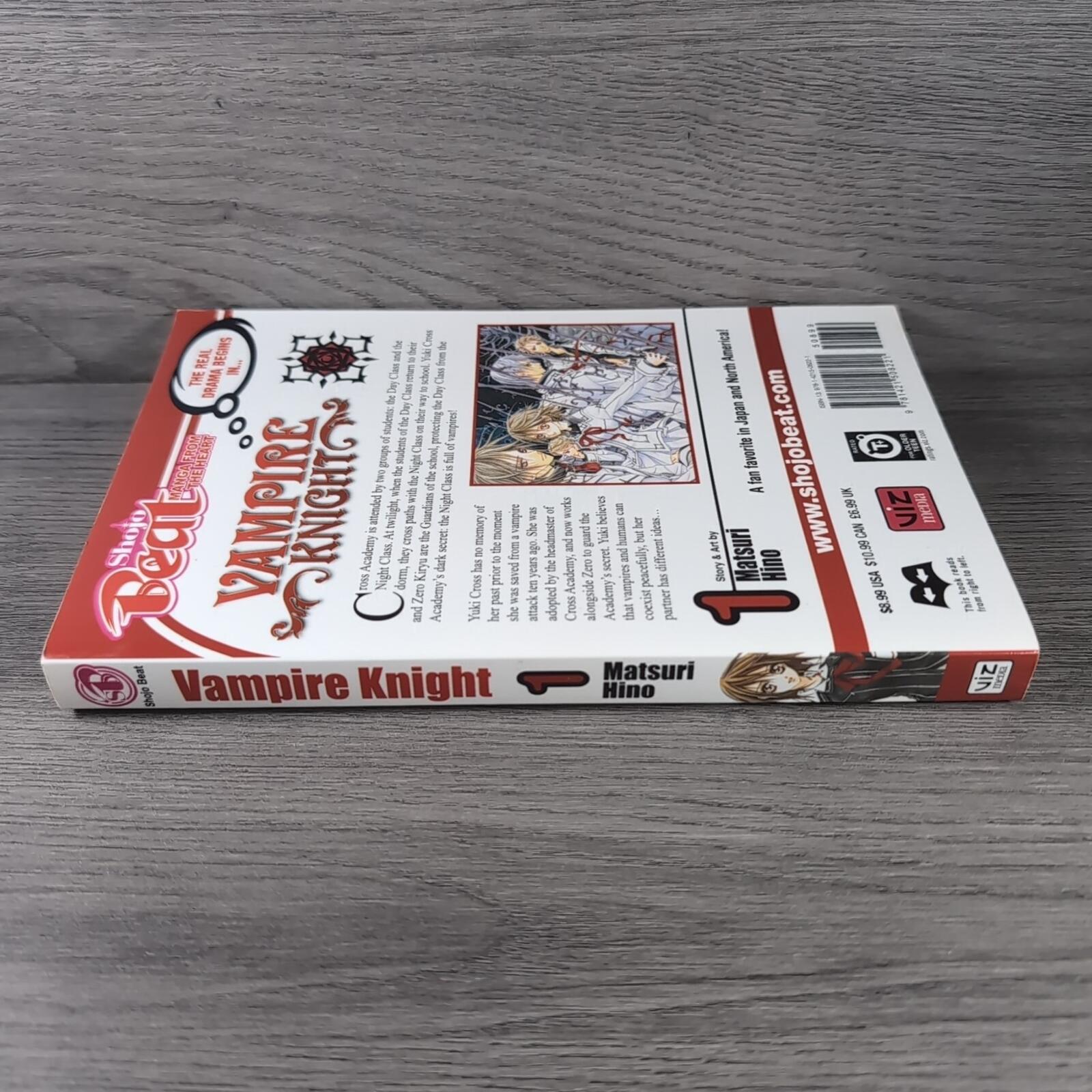 Vampire Knight Vol 1 Matsuri Hino Shojo Beat Manga Paperback Book