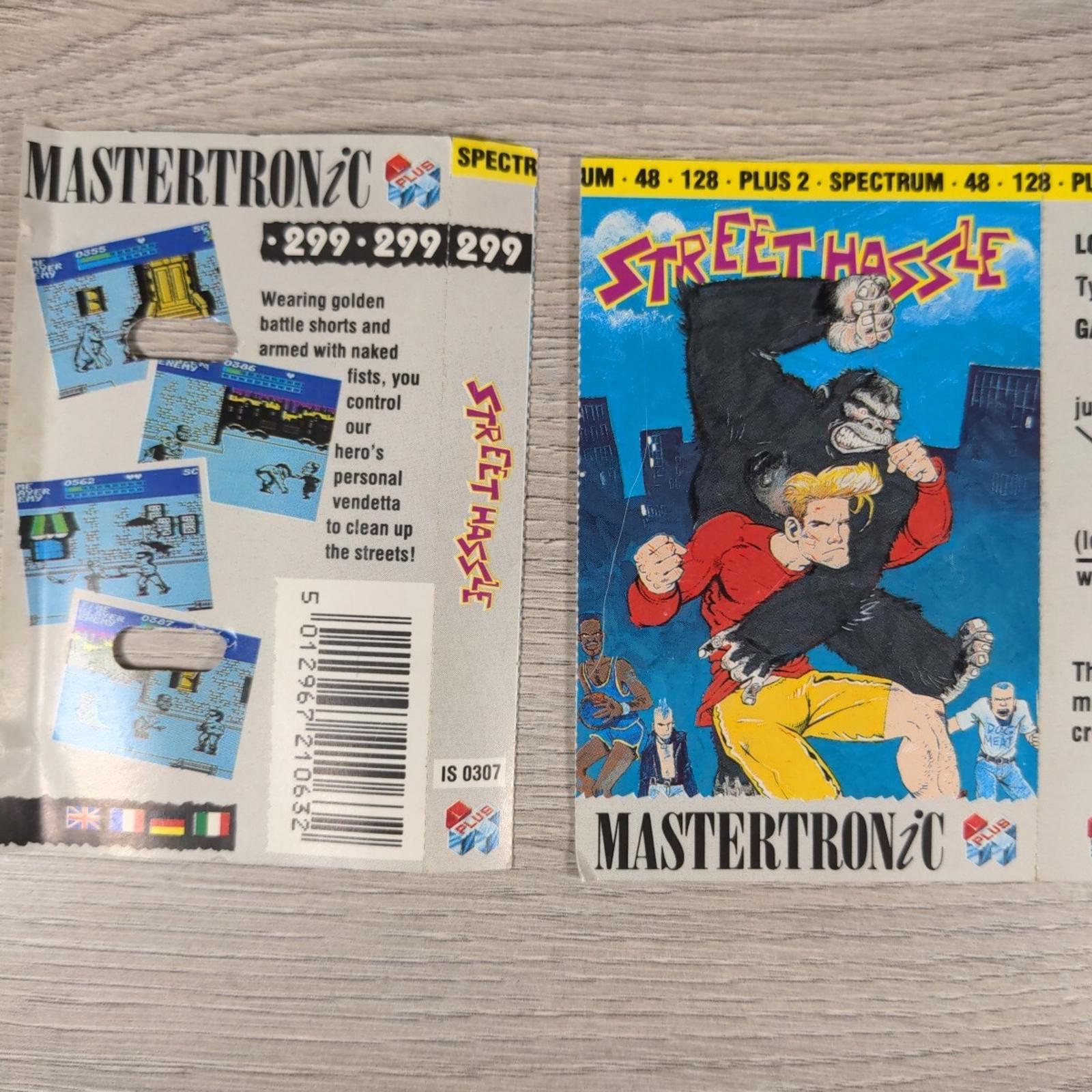 Street Hassle ZX Spectrum 48K 128K Game Cassette Mastertronic Tested & Working