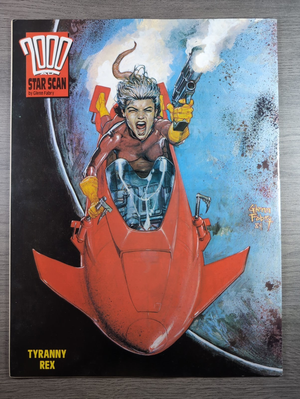 2000AD Prog 624 Featuring Judge Dread Comic 29th April 1989 Vintage Retro Comic