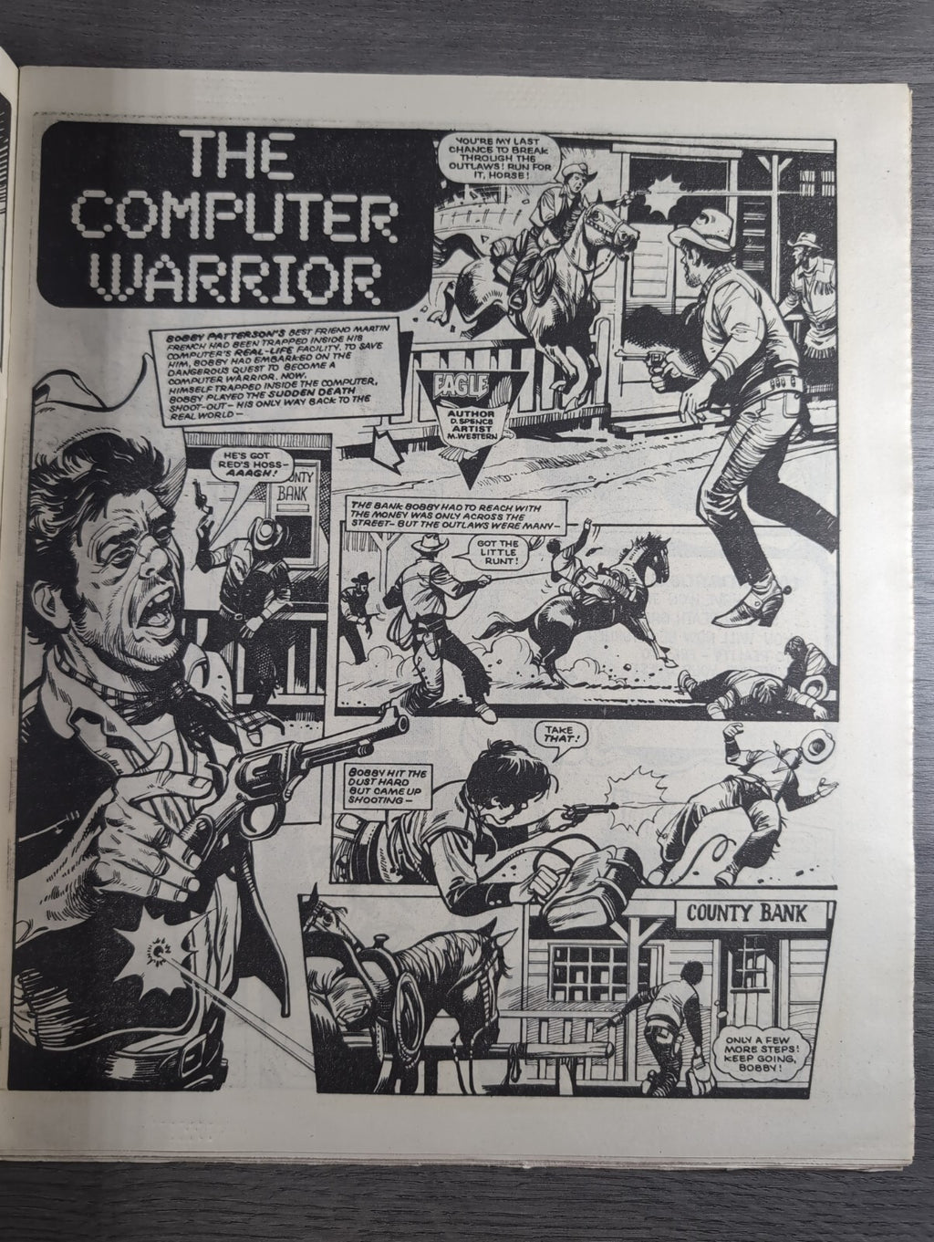 Eagle Comic Issue No. 209 22nd March 1986 Vintage Retro UK Comic