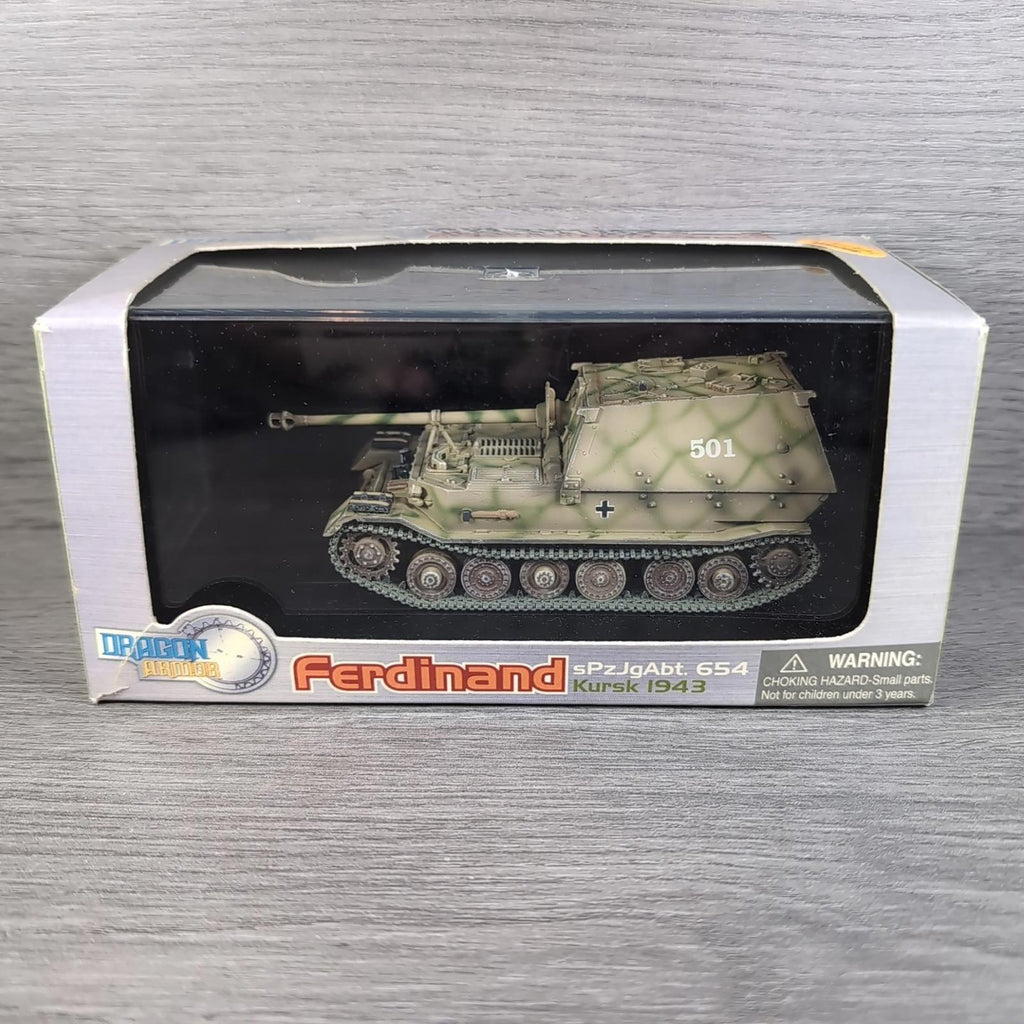 Dragon Armor Ferdinand sPzJgAbt.654 Kursk 1943 1:72 Scale Model