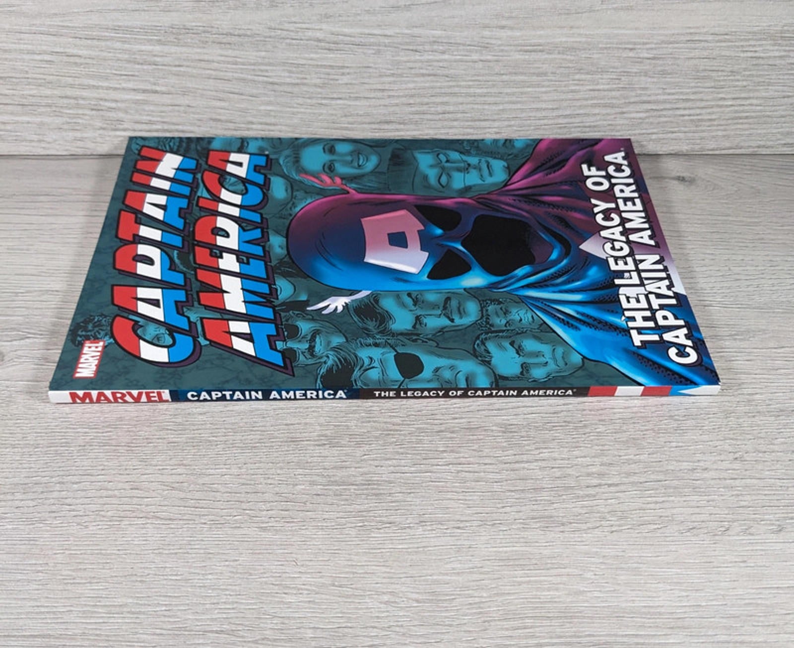 Captain America: The Legacy Of Captain America by Joe Simon Marvel Comic Book