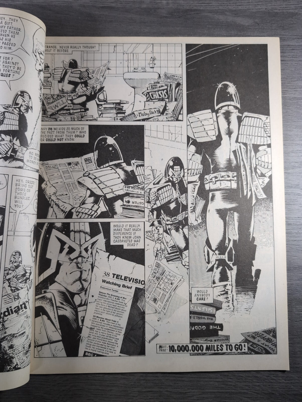 2000AD Prog 627 Featuring Judge Dread Comic 20th May 1989 Vintage Retro Comic