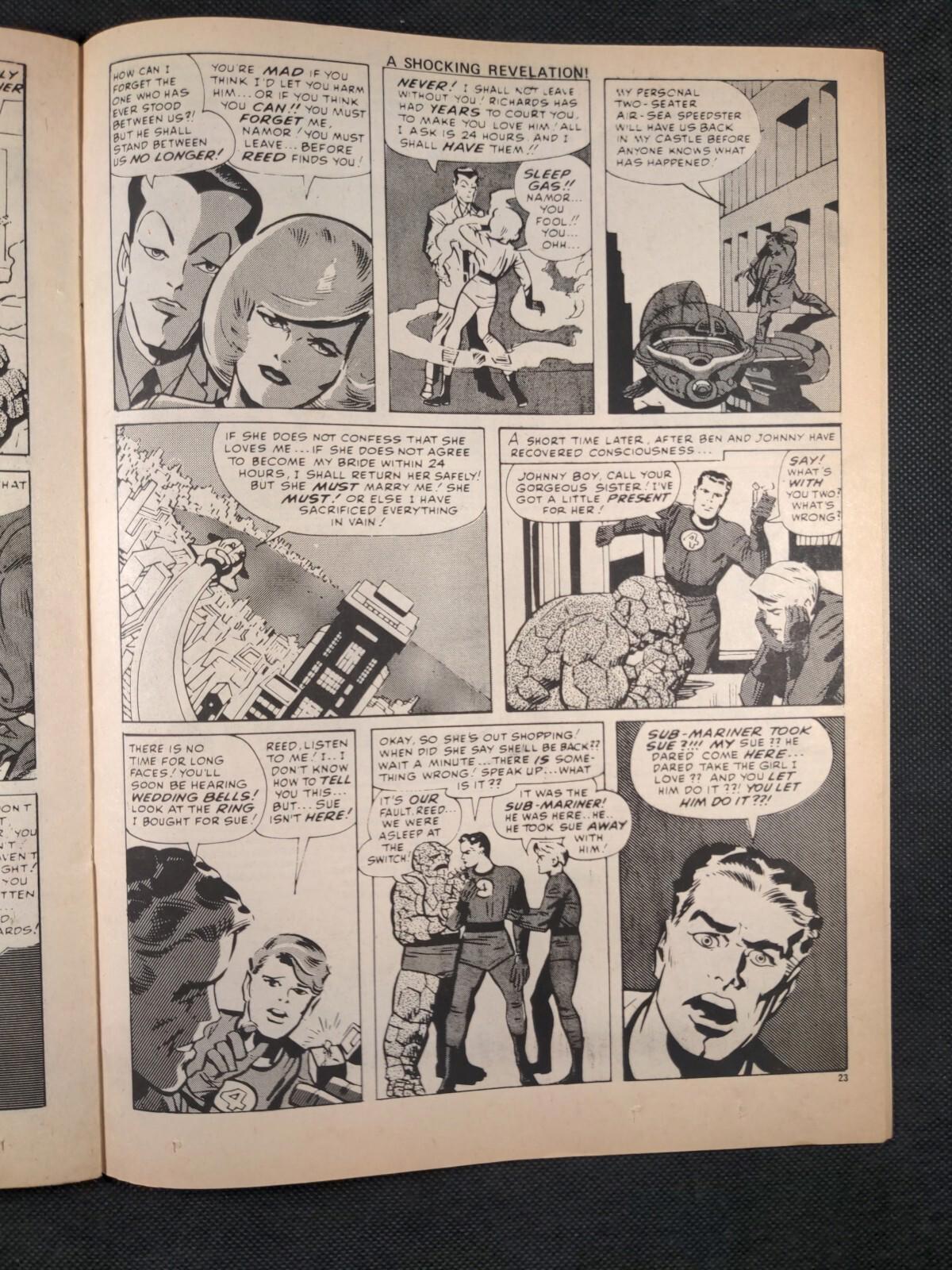 Mighty World of Marvel Issue No 55 October 1973 Vintage Marvel UK Comic
