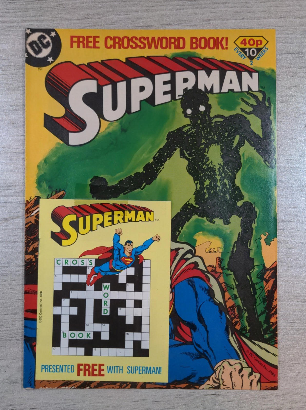 DC Comics Superman Issue No #10 1988 Vintage Comic - Retrorama UK