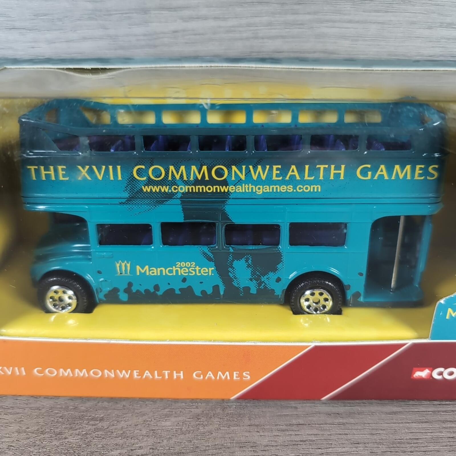 Corgi CC82307 Diecast Bus  Routmaster  XV11 Commonwealth Games Manchester 2002