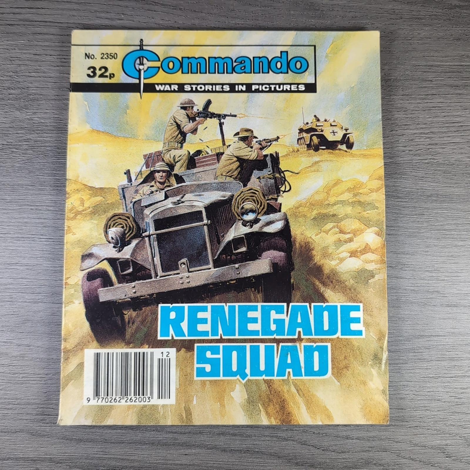 Commando Comic Issue Number 2350 Renegade Squad