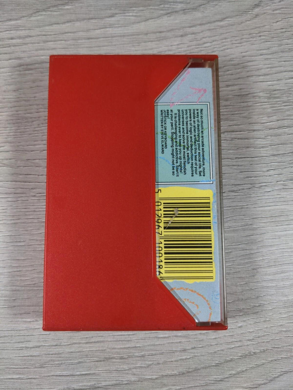 Back To Reality Commodore 64 C64 Game Cassette - Tested & Working