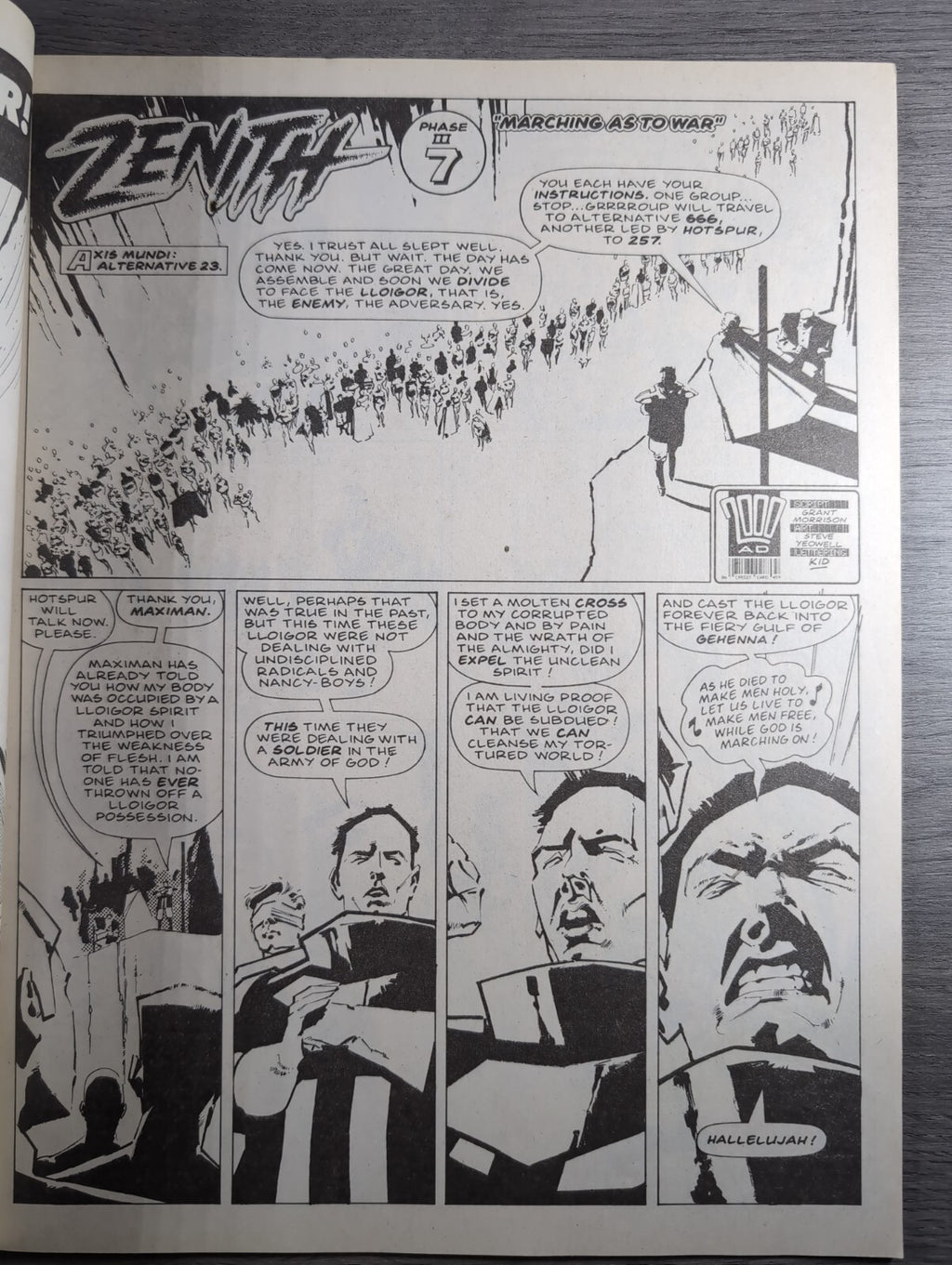 2000AD Prog 633 Featuring Judge Dread Comic 30th June 1989 Vintage Retro Comic - Retrorama UK