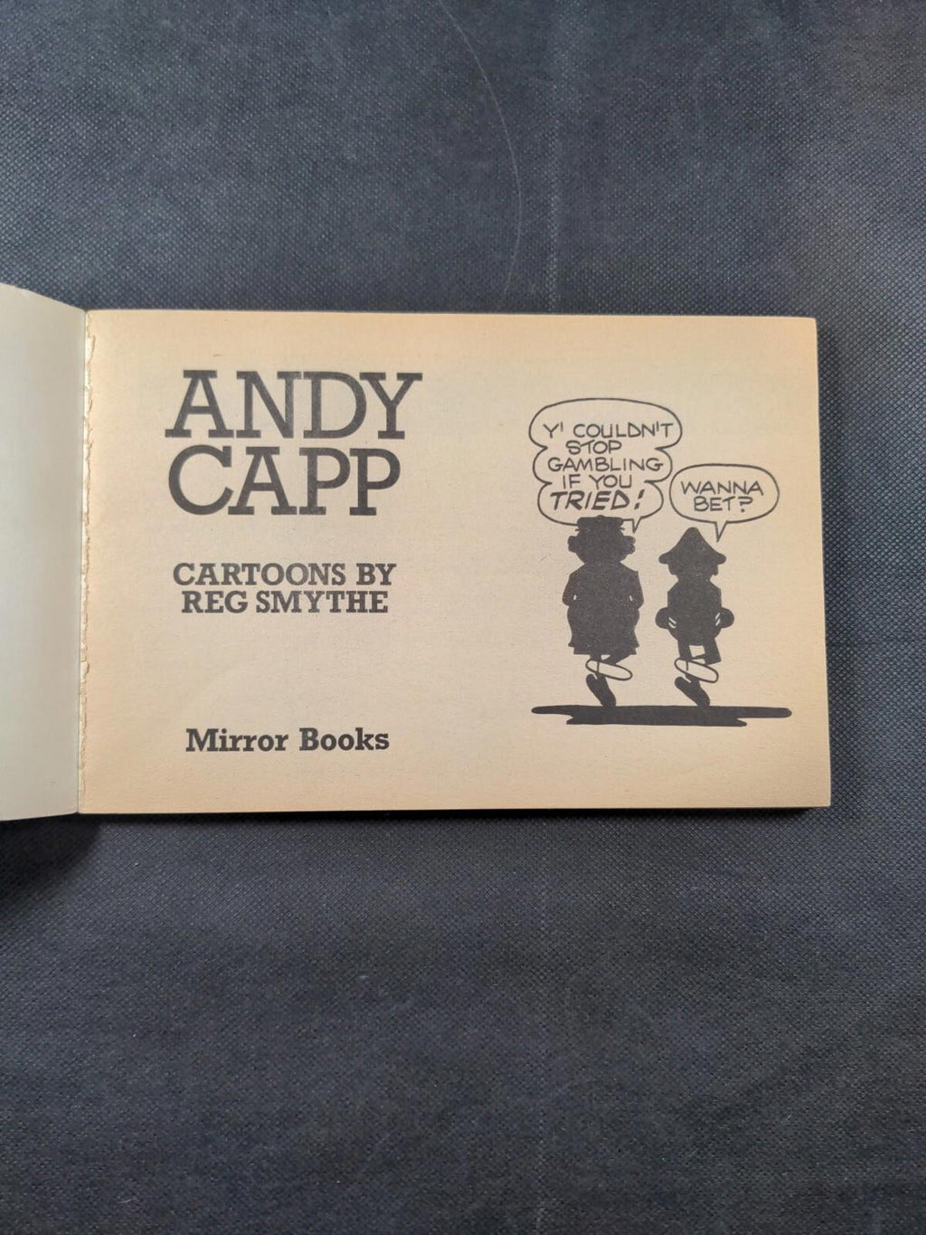 Andy Capp Cartons By Reg Smythe Issue No 43 Vintage Paperback ComiBook Year 1979 - Retrorama UK