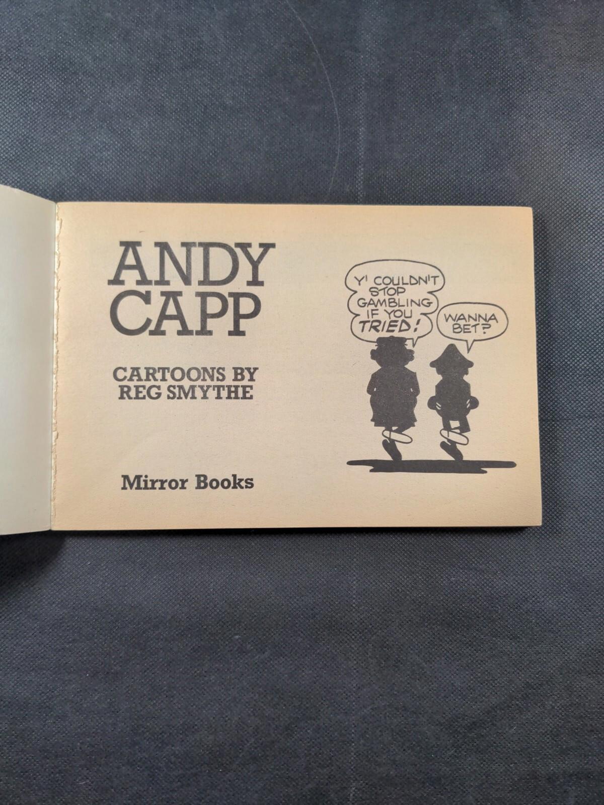 Andy Capp Cartons By Reg Smythe Issue No 43 Vintage Paperback ComiBook Year 1979 - Retrorama UK