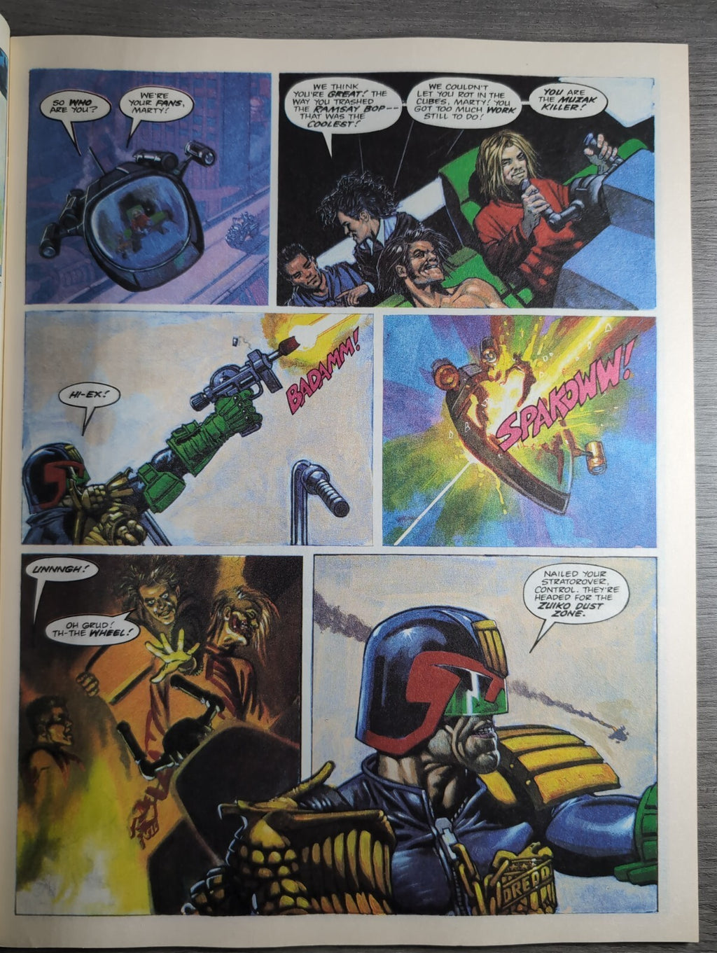 2000AD Prog 837 Featuring Judge Dredd Comic 29th May 1993 Vintage Retro Comic