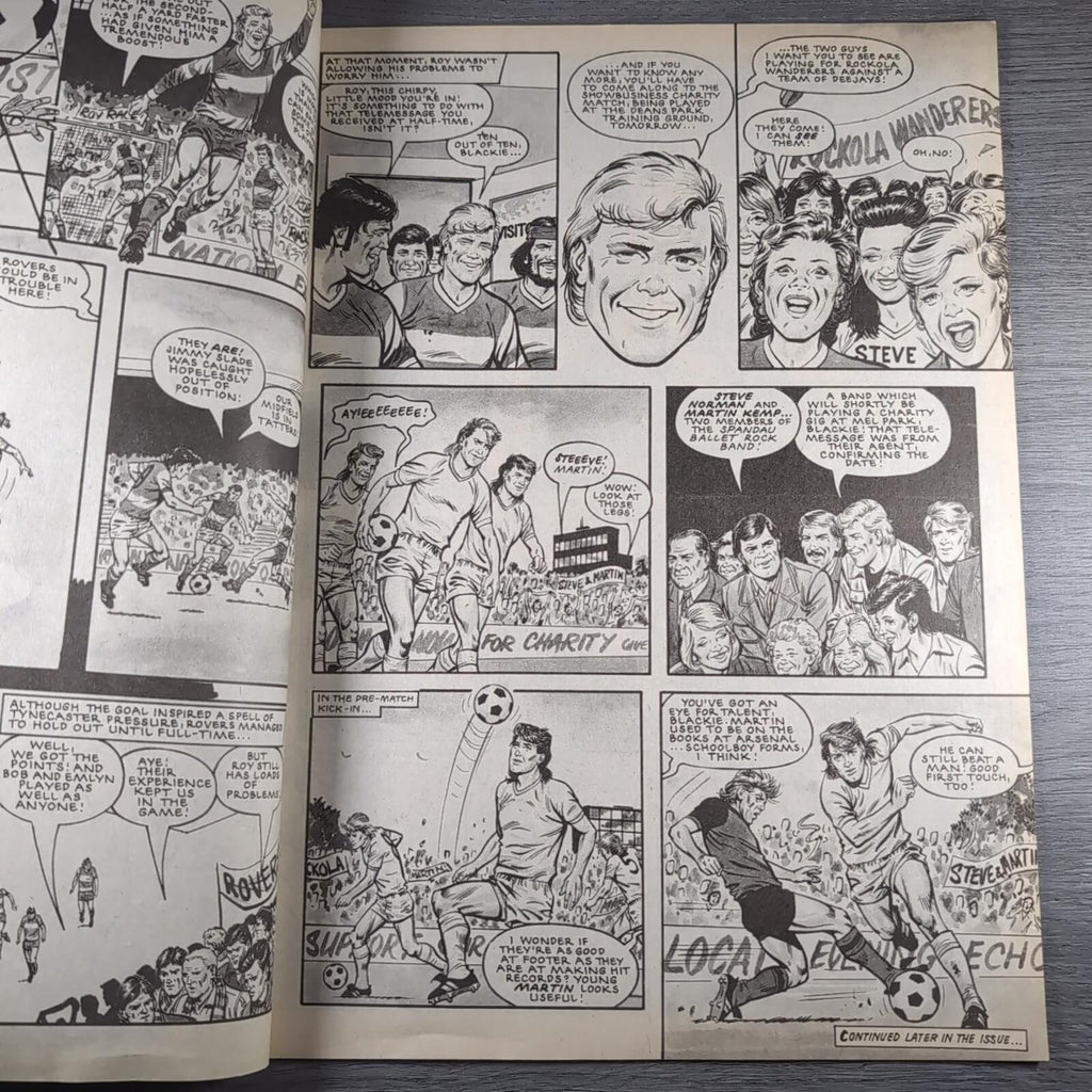 Roy of The Rovers 7th September 1985 Vintage Comic IPC Magazines