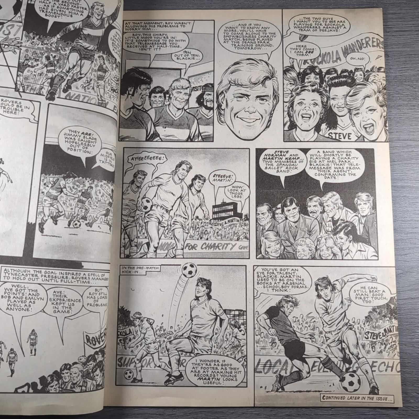 Roy of The Rovers 7th September 1985 Vintage Comic IPC Magazines