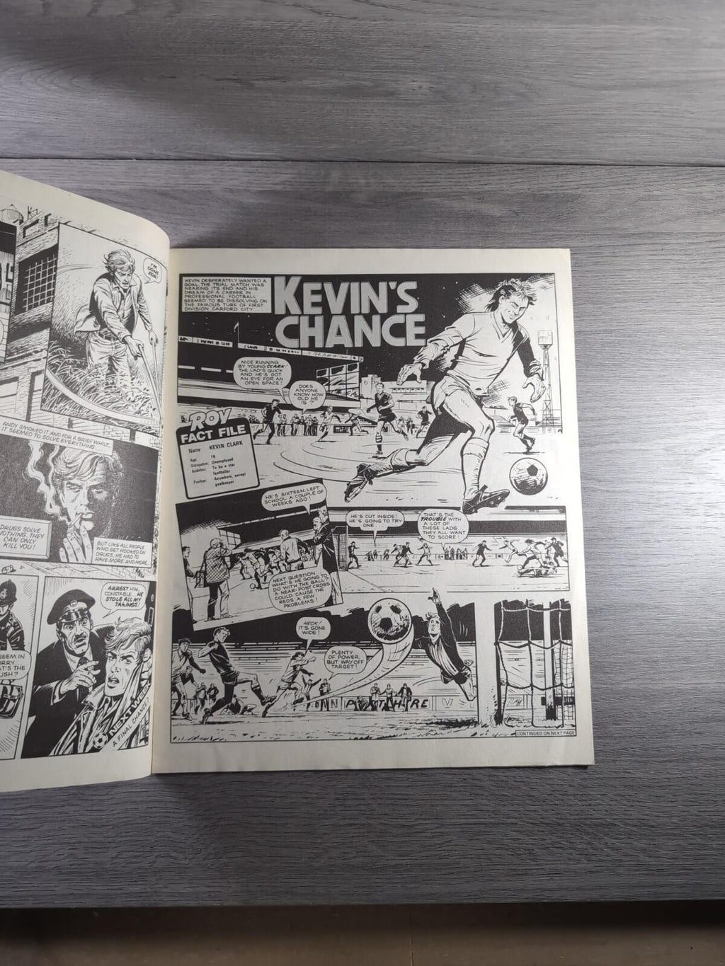 Roy of The Rovers 23rd August 1986 Vintage Comic IPC Magazines