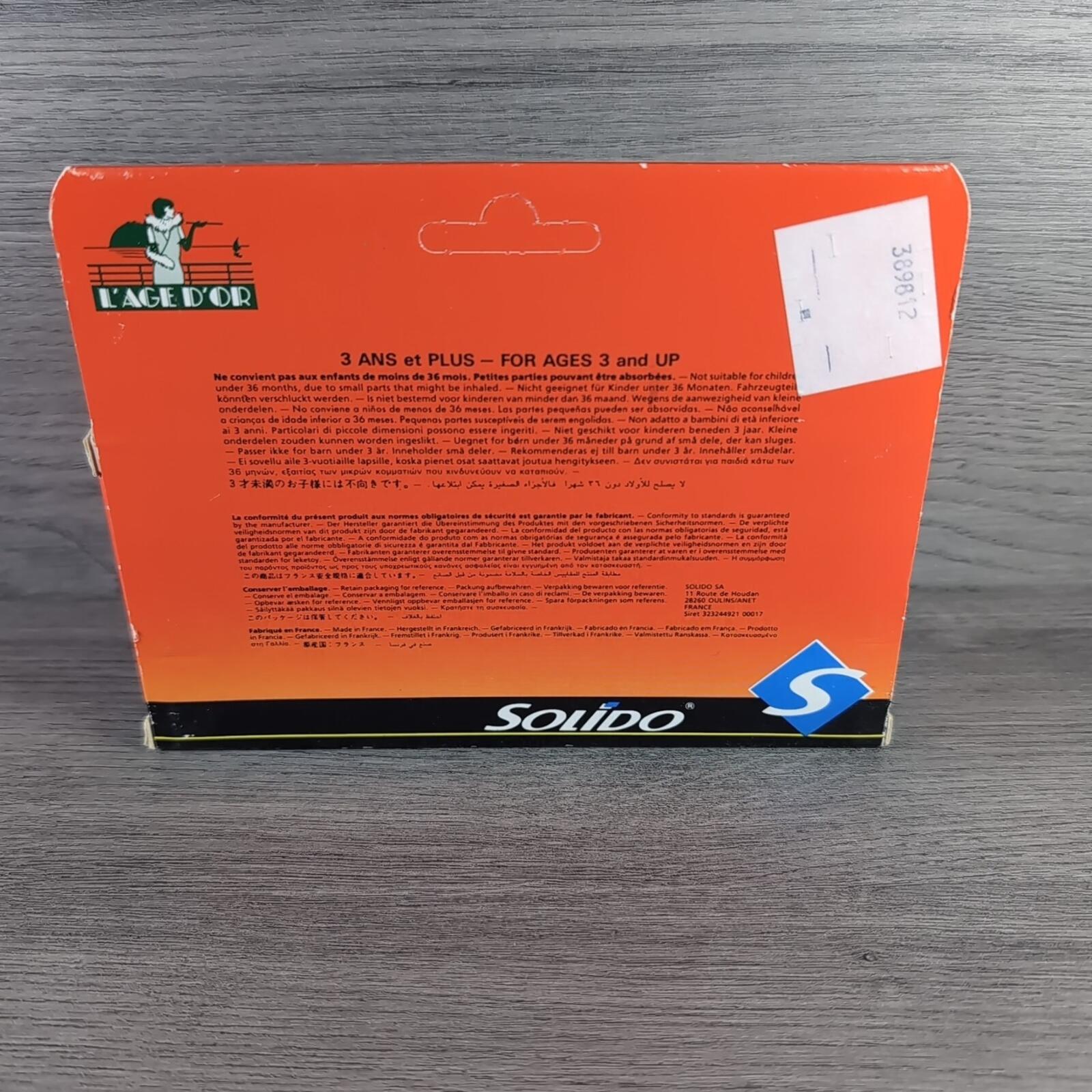 Solido Citron Fourgon 1:43 Scale Diecast Model Car
