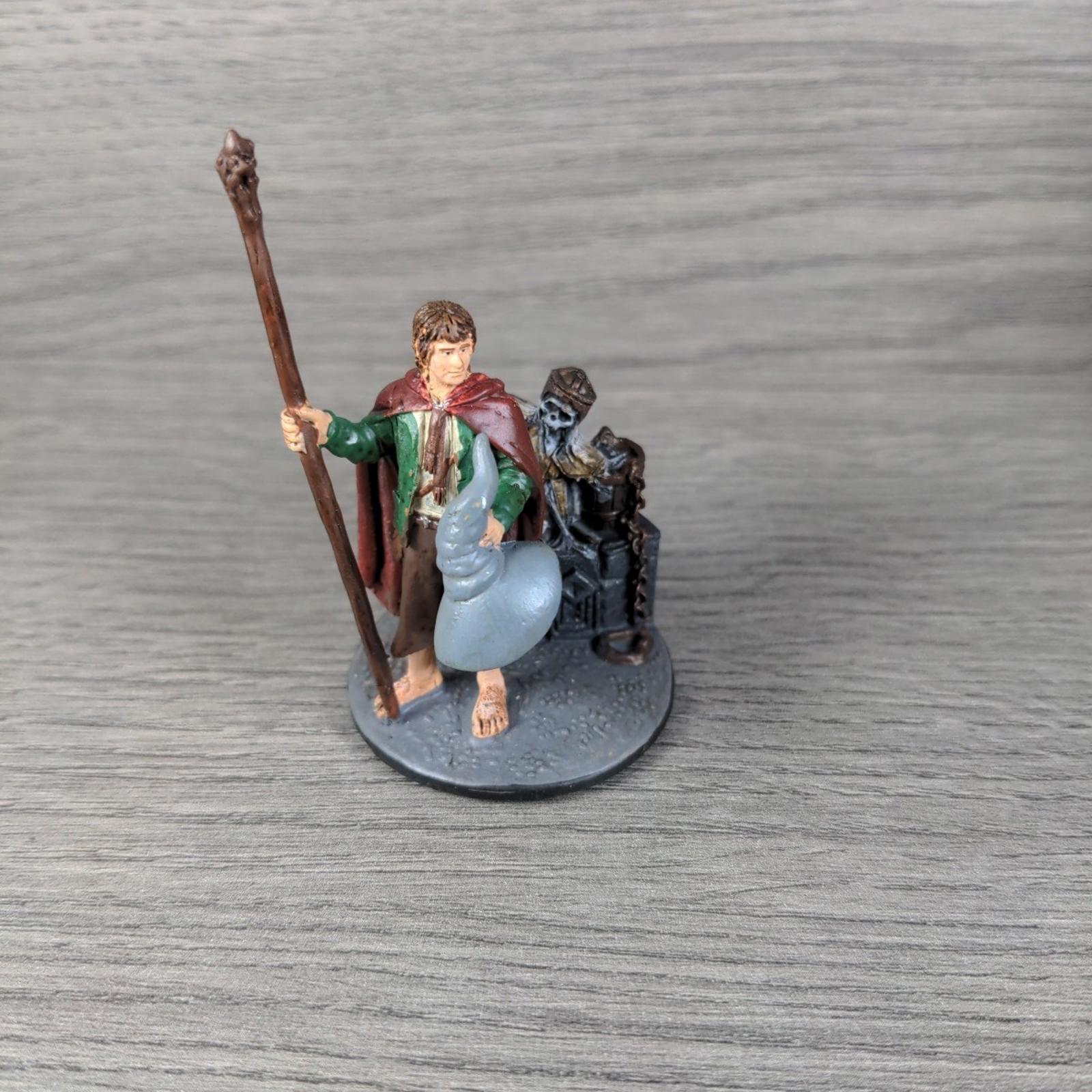 Eaglemoss Pippin & Dwarf Warrior Lord of the Rings Collectors Models Figure 2006