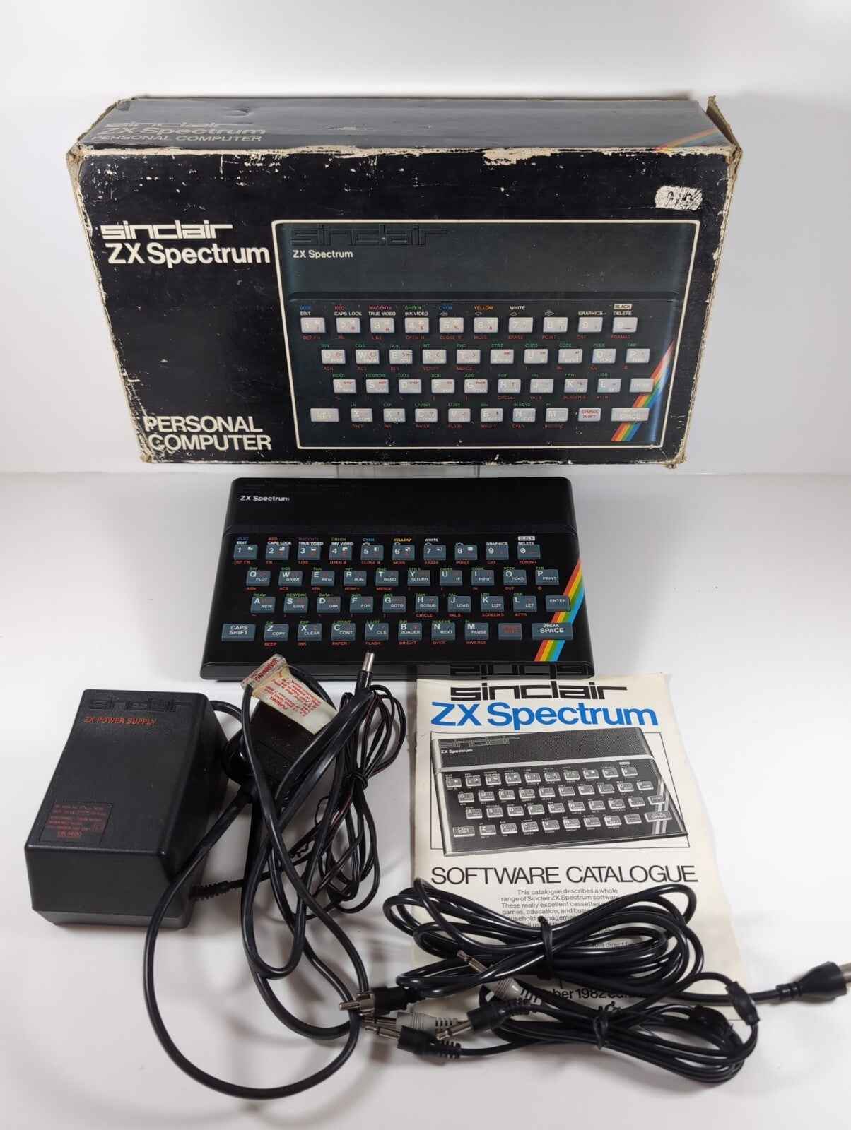 Sinclair ZX Spectrum 16k Personal Computer Rubber Keys Tested & Working