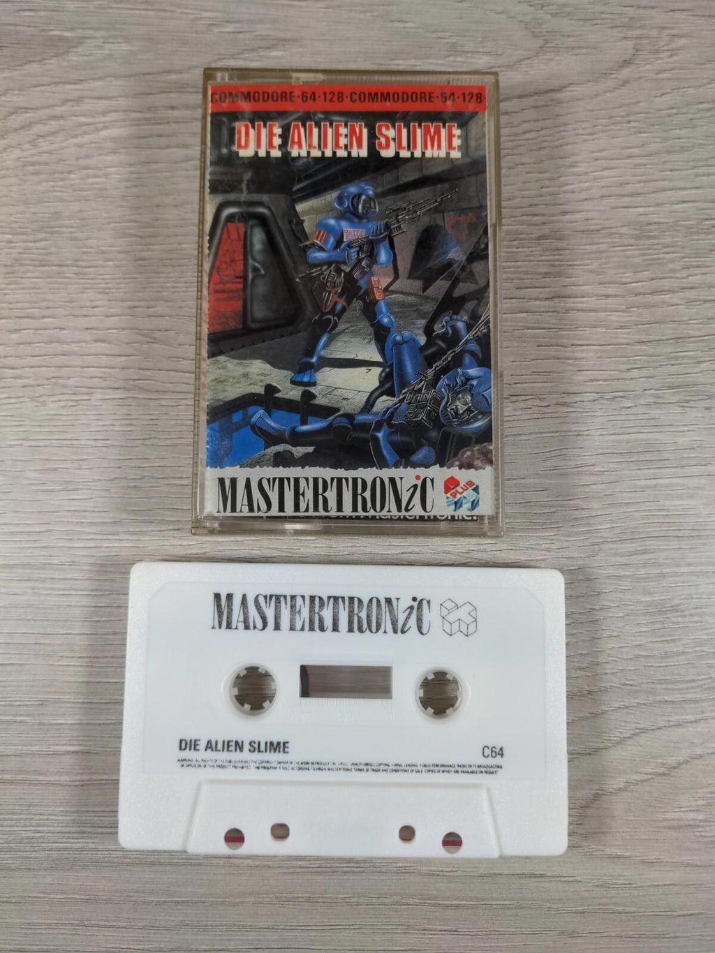 Die Alien Slime Commodore 64 C64 Game Cassette Tested & Working