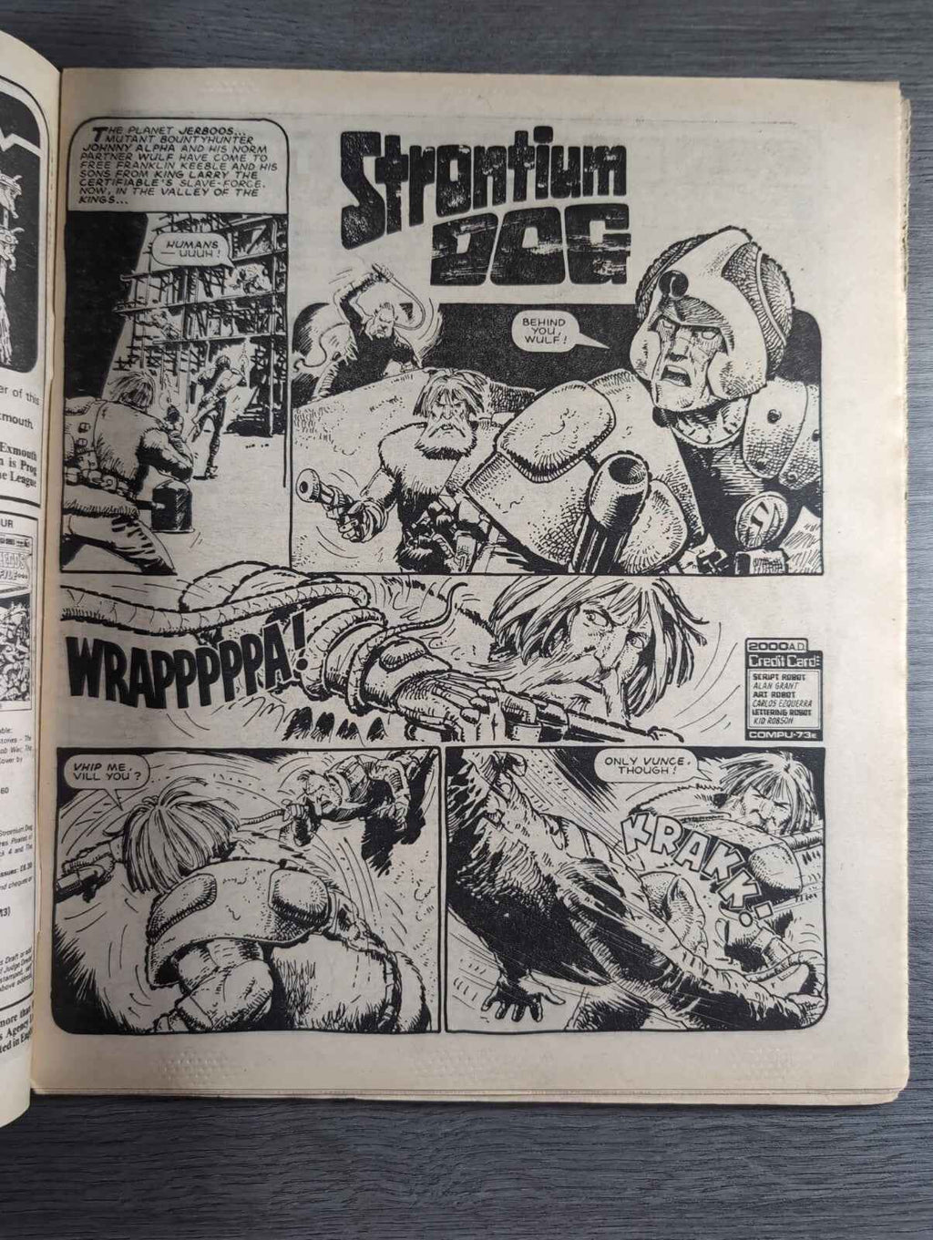 2000AD Prog 430 Featuring Judge Dread Comic 10th Aug 1985 Vintage Retro Comic