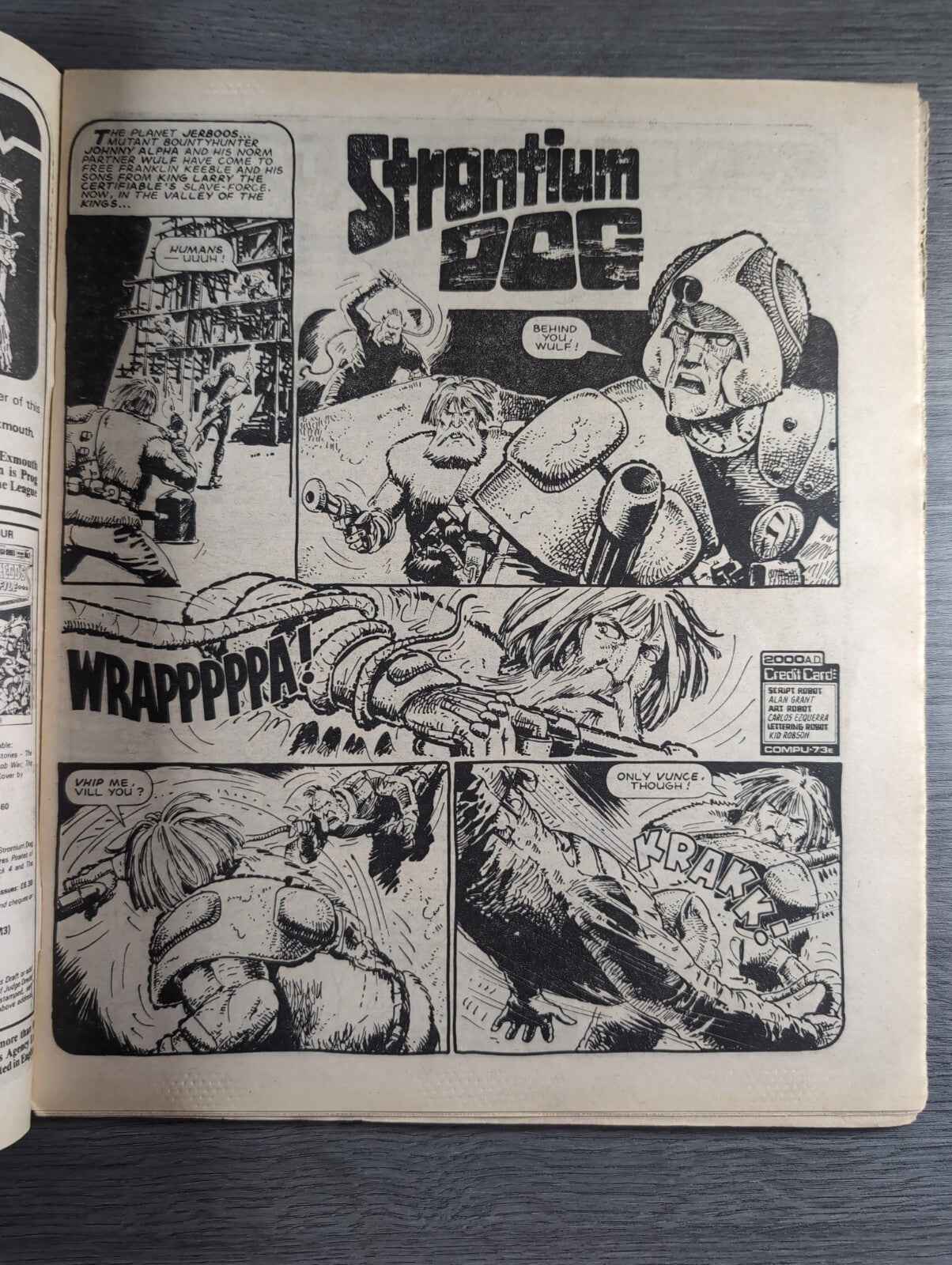 2000AD Prog 430 Featuring Judge Dread Comic 10th Aug 1985 Vintage Retro Comic