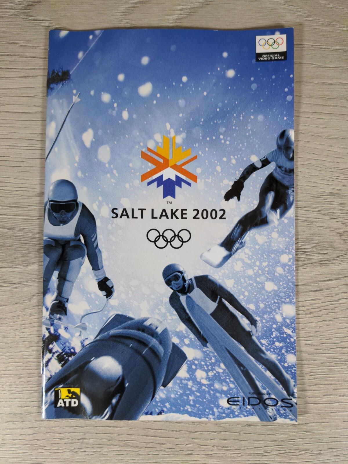 Salt Lake 2002 Playstation 2 PS2 Game + Manual Tested & Working