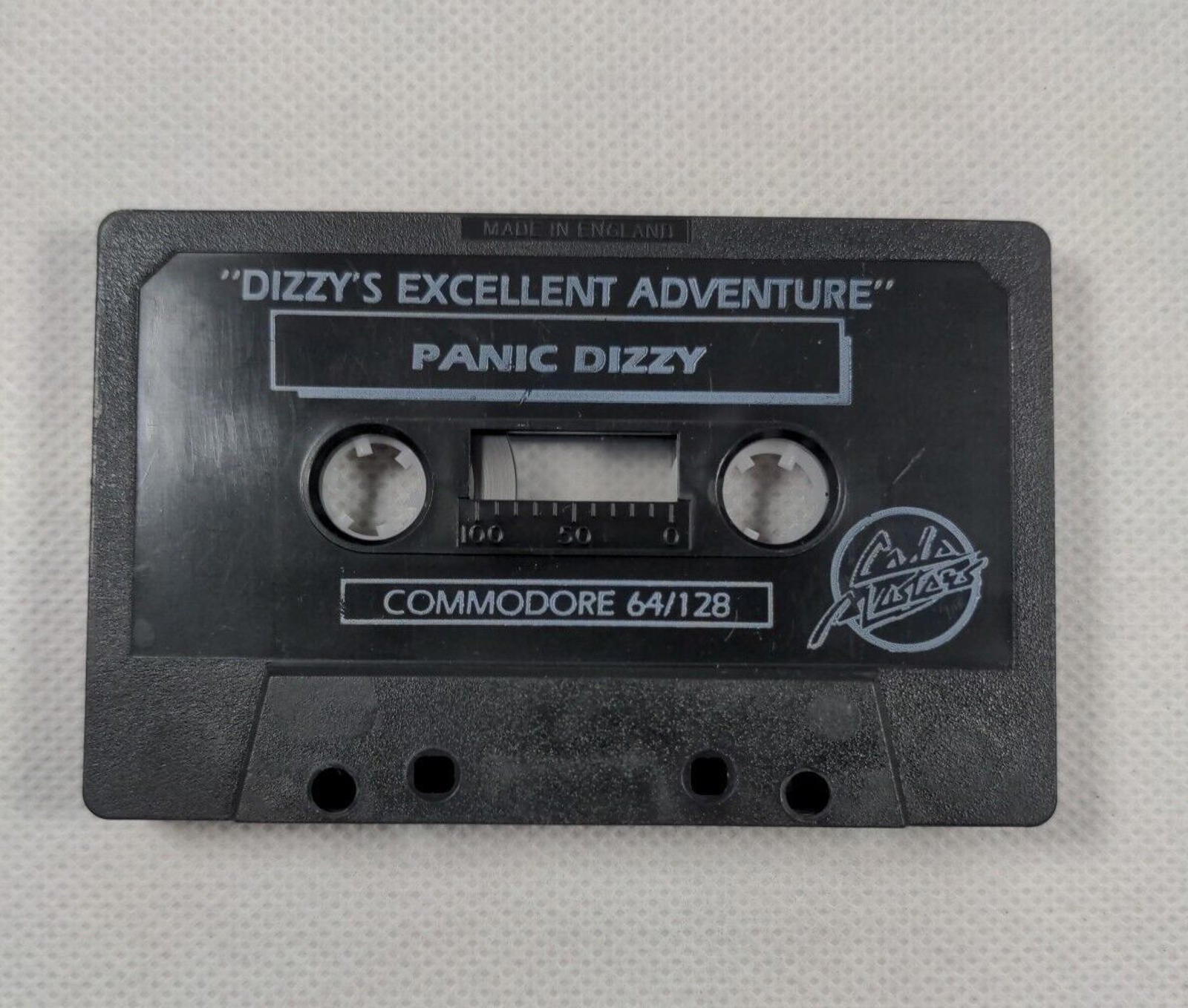 Dizzys Excellent Adventure Panic Dizzy Commodore 64 C64 Game Cassette Tested
