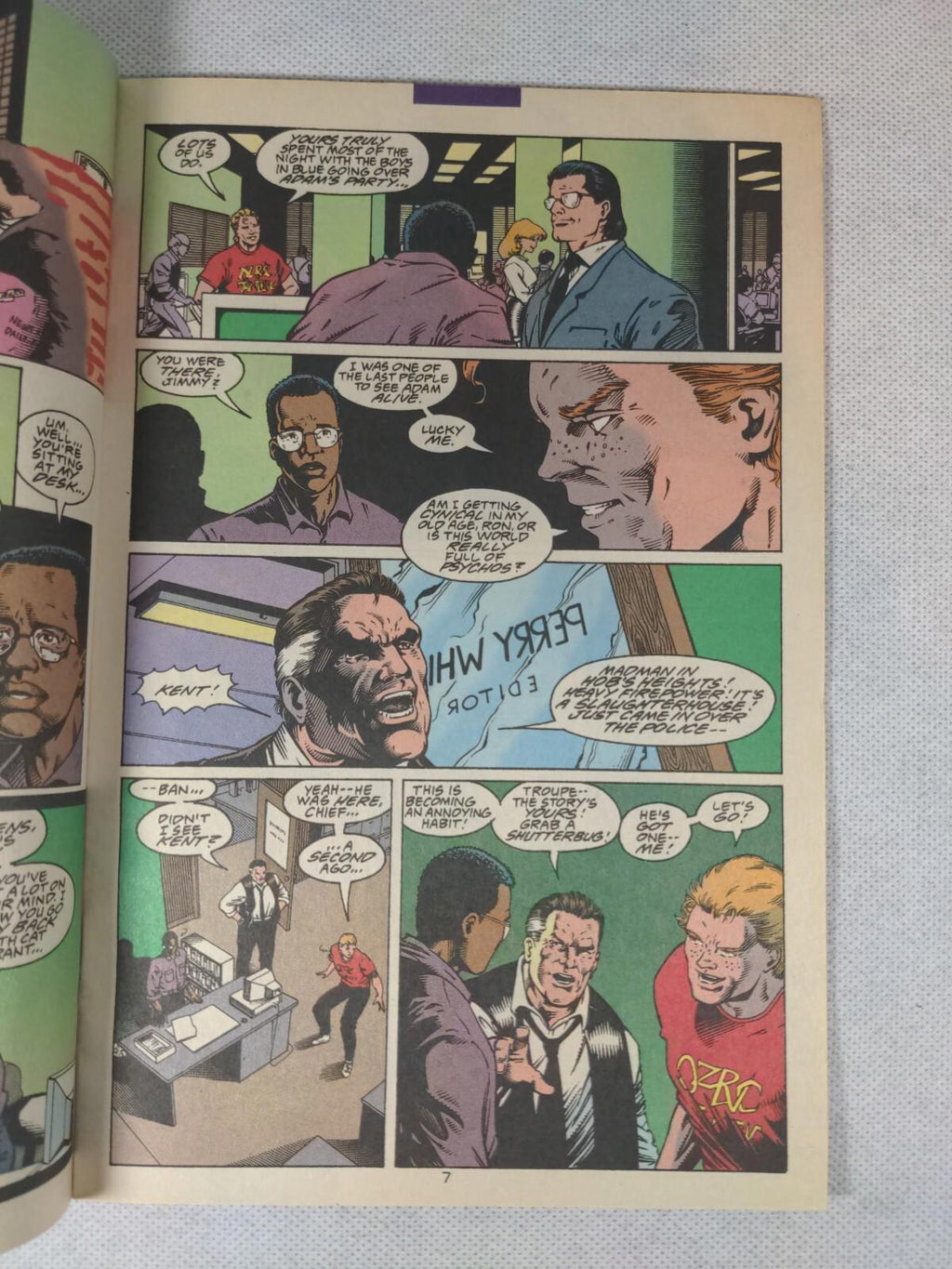 DC Comics The Adventures Of Superman #507 December 1993 Vintage Comic