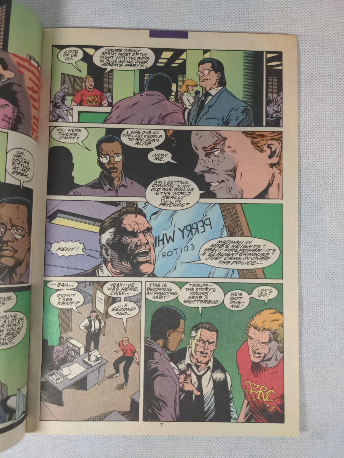 DC Comics The Adventures Of Superman #507 December 1993 Vintage Comic - Retrorama UK