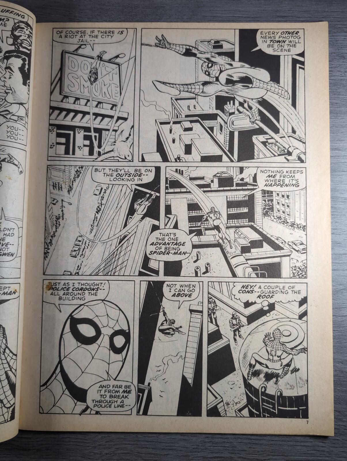 Spider-Man Comics Weekly No 135 Marvel Comics UK 13th September 1975