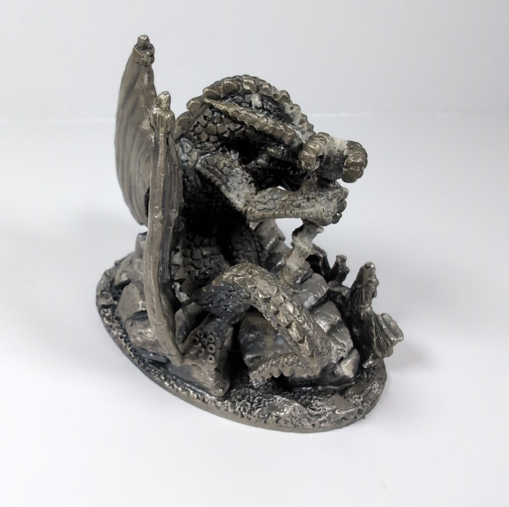 Myth & Magic Finding The Dragonets 3131 The Tudor Mint Pewter Metal Figure