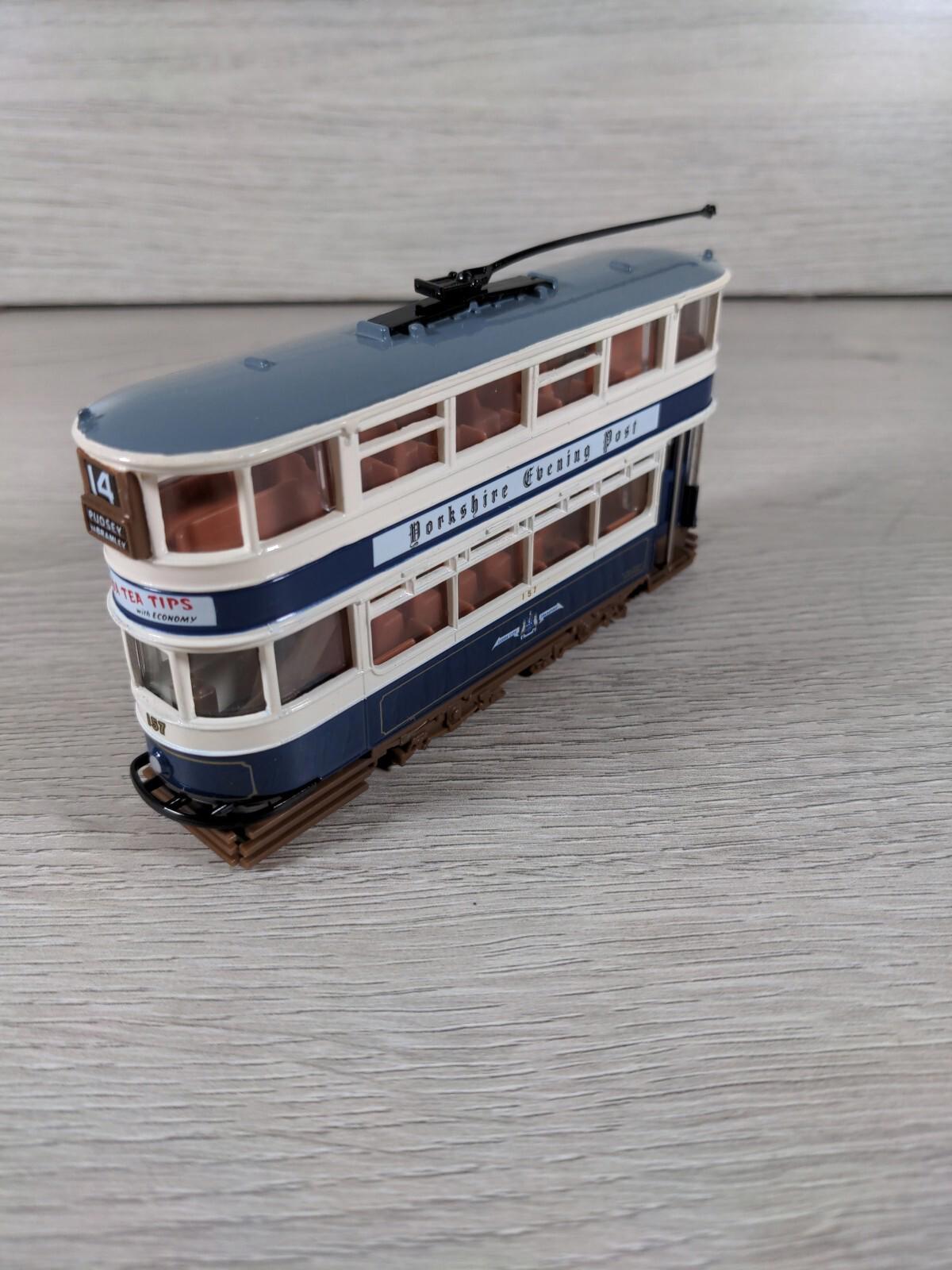 Exclusive First Editions Leeds Tramcar Evening Post 14303 1:76 Diecast Model