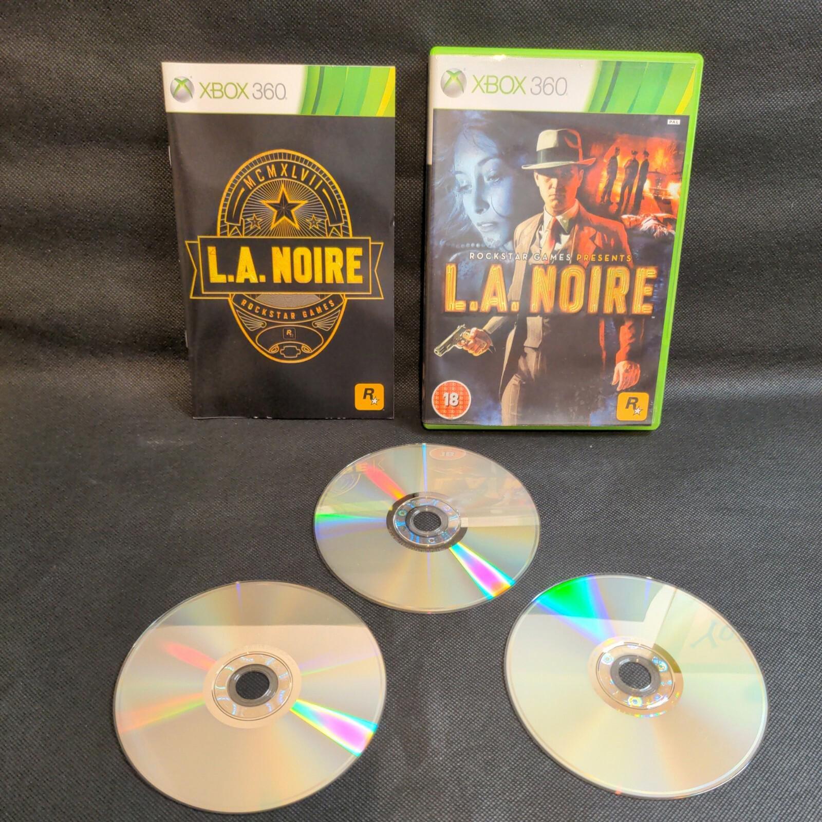 L.A. Noire Microsoft Xbox 360 Game