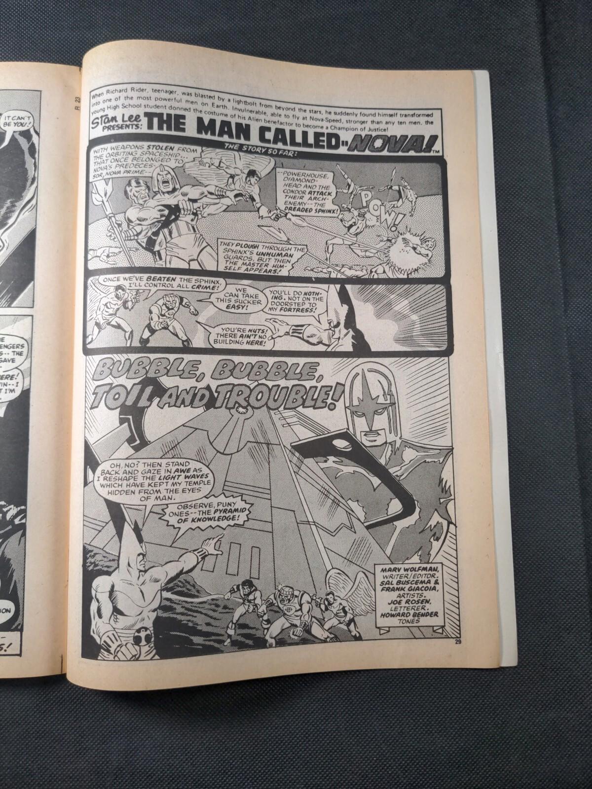 Marvel Comics - Rampage Starring The Daring Defenders - Issue No  23 March 1978