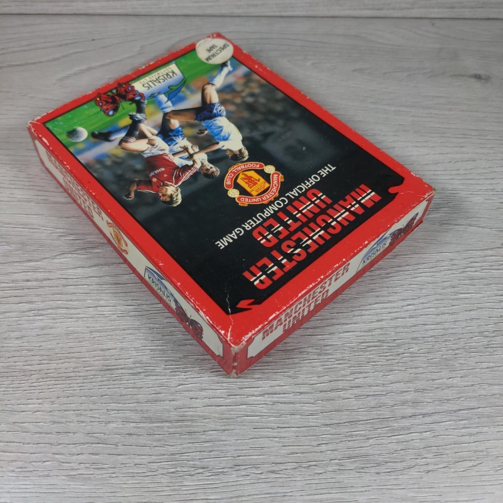 Manchester United ZX Spectrum 48K 128K Football Game Cassette Tested & Working