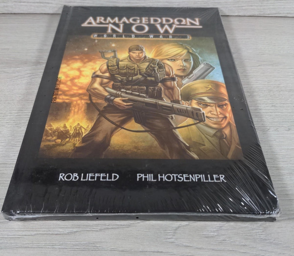 Armageddon Now: World War III by Phil Hotsenpiller Hardcover Graphic Novel