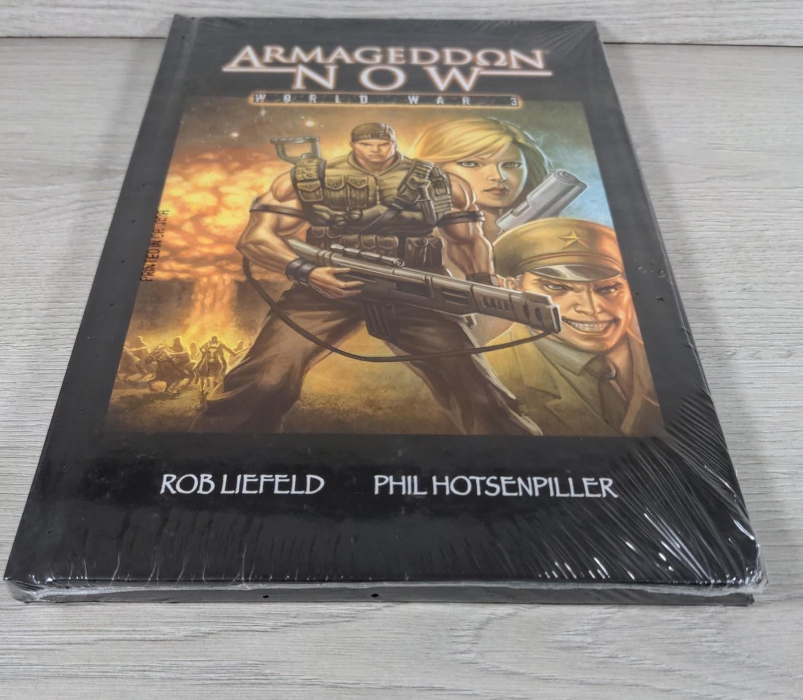 Armageddon Now: World War III by Phil Hotsenpiller Hardcover Graphic Novel - Retrorama UK