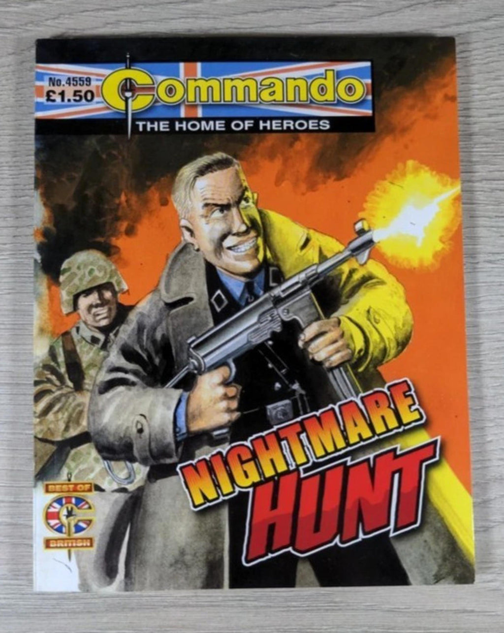 Commando Comic Issue Number 4559 Nightmare Hunt - Retrorama UK